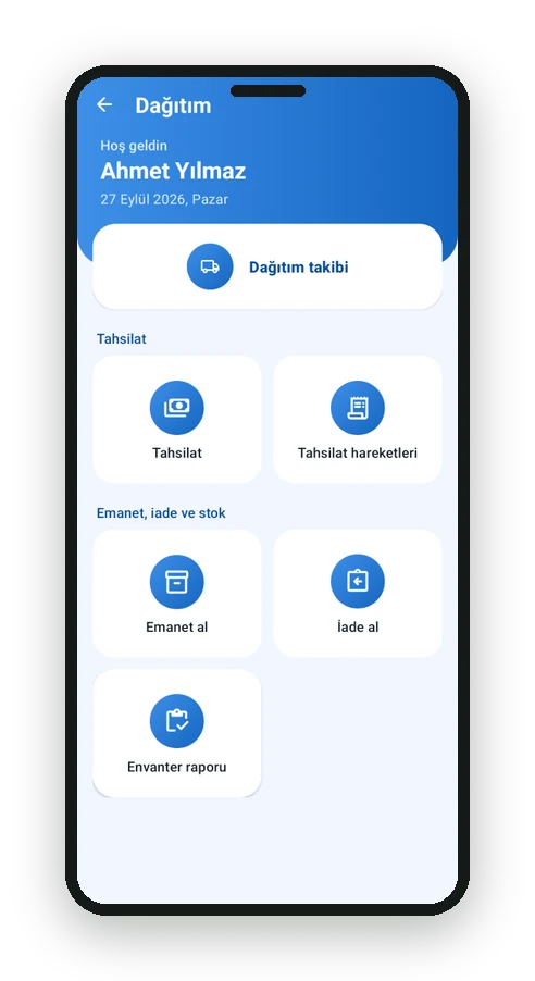 Dağıtım & Sevkiyat Yönetimi